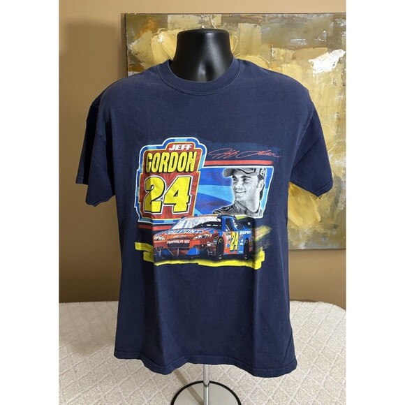 Winners Circle Other - Vintage Winners Circle Jeff Gordon #24 NASCAR 2 Sided Graphic Tee Men’s Size L